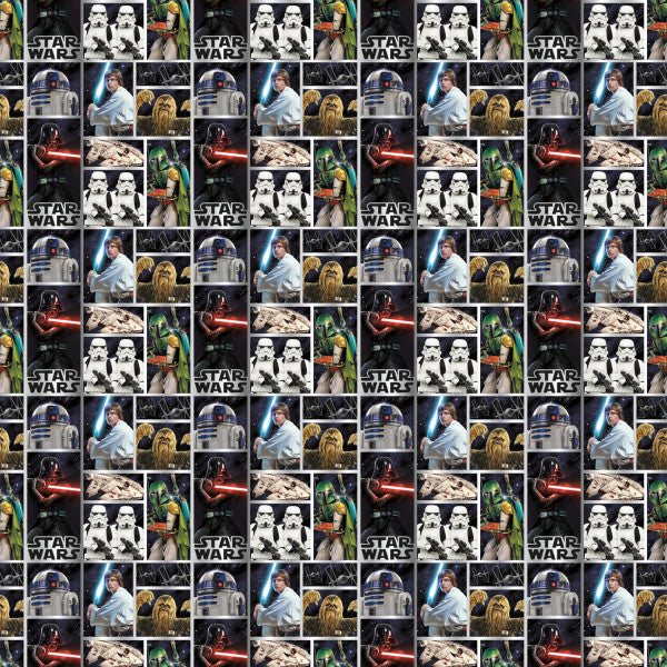 Star Wars Classic Gift Wrap, 30" x 5 ft