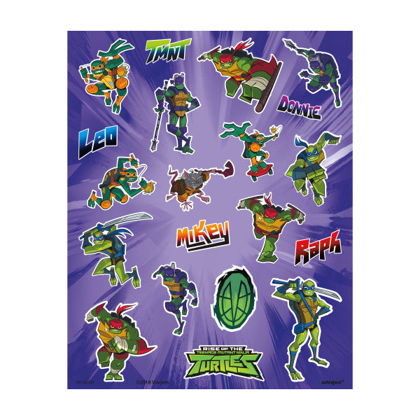 Rise of the TMNT Sticker Sheets, 4ct