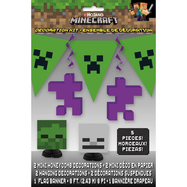 Minecraft Decorating Kit, 5pc