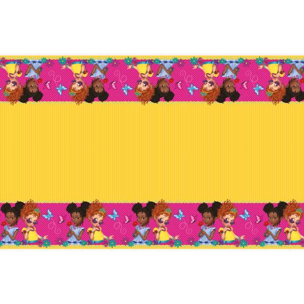 Disney Fancy Nancy Rectangular Plastic Table Cover, 54"x84"