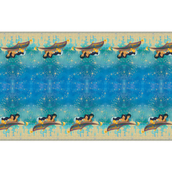 Disney Aladdin Rectangular Plastic Table Cover, 54"x84"