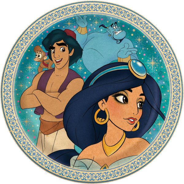 Disney Aladdin Round 9" Dinner Plates, 8ct