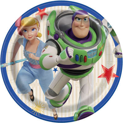 Disney Toy Story 4 Round 7" Dessert Plates, 8ct