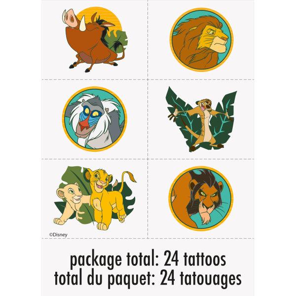 Disney Lion King Tattoos, 24ct
