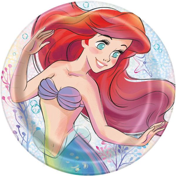 Disney The Little Mermaid Round 9" Dinner Plates, 8ct
