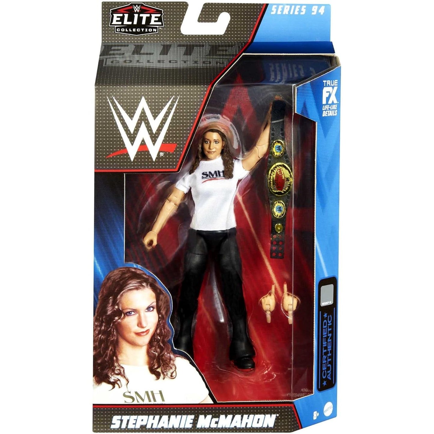 WWE Elite Collection Action Figure & Accessories, Series #94 Stephanie McMahon 6-inch (8)
