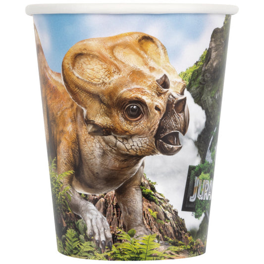 Jurassic World 4 9oz Paper Party Cups, 8ct