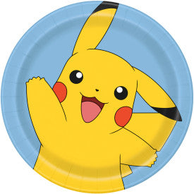 Pokemon Round 9" Dinner Plates, 8ct