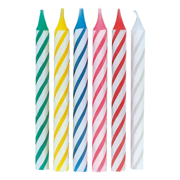 Spiral Birthday Candles, 12ct