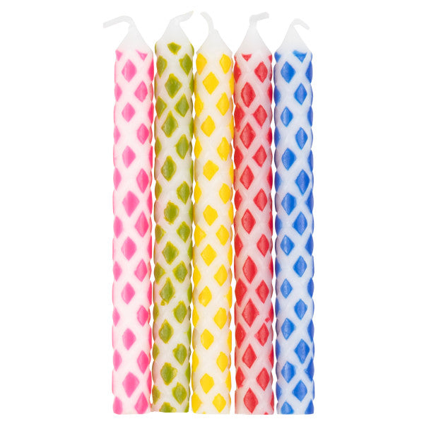 Diamond Dot Birthday Candles, 10ct