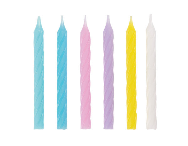 Birthday Candles - Assorted Colors, 24ct