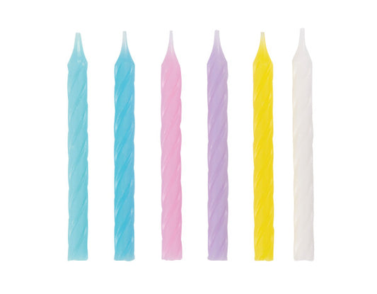 Birthday Candles - Assorted Colors, 24ct