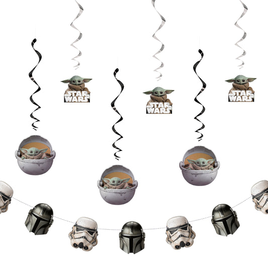 Mandalorian The Child Hanging Decor Kit, 7pc