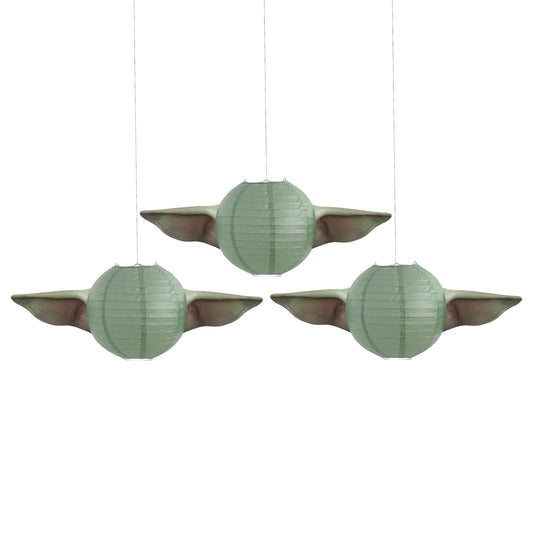 Mandalorian The Child Paper Lanterns, 3ct