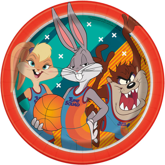Space Jam Round 7" Dessert Plates, 8ct