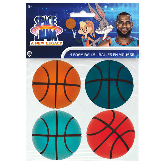 Space Jam Foam Balls, 4ct