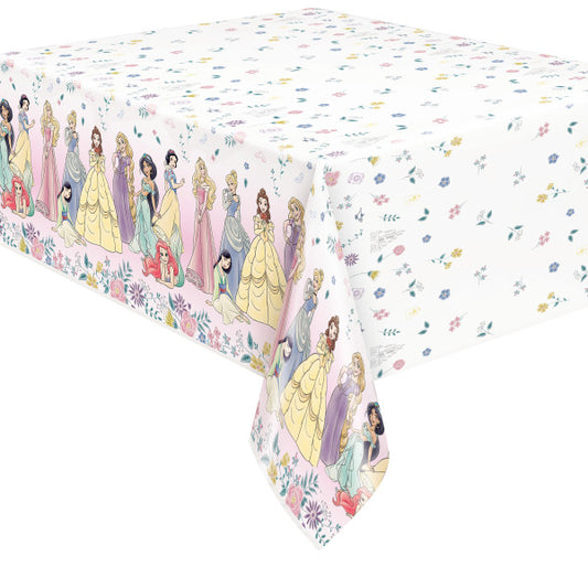 Disney Princess Rectangular Plastic Table Cover, 54" x 84"