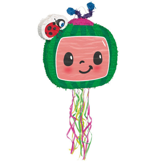 Cocomelon Shaped Drum Pull Pinata