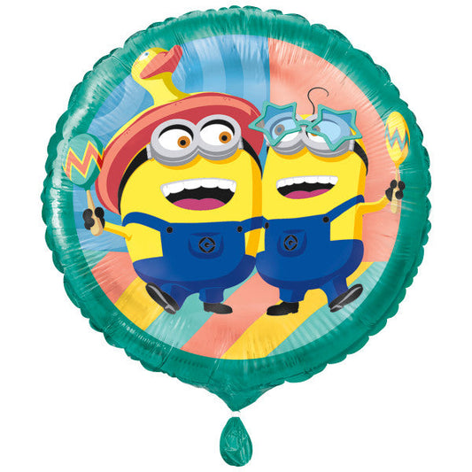 Despicable Me 4 Round 18" Foil Balloon, Packaged