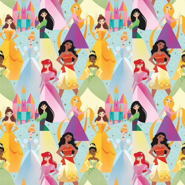 Disney Princess Gift Wrap, 30" x 5 ft
