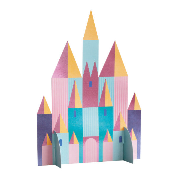 Disney Princess Castle Honeycomb Centerpiece 15.4"