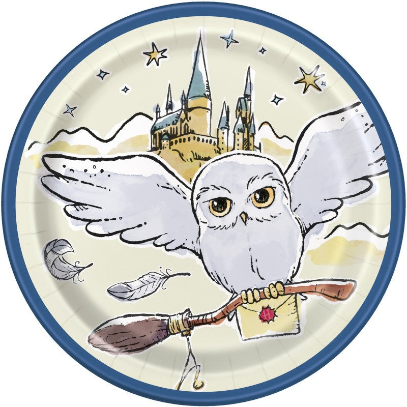 Harry Potter Round 7" Dessert Plates, 8ct