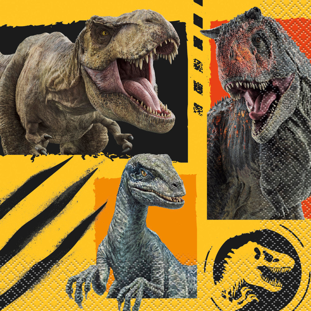 Jurassic World 3 Luncheon Napkins, 16ct
