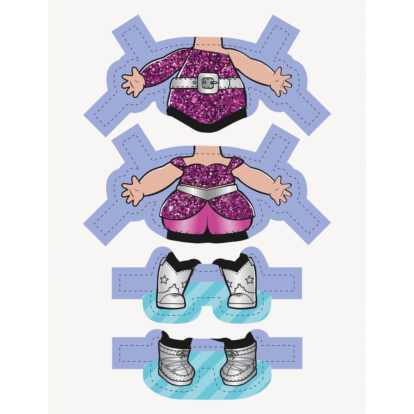 LOL Surprise Paper Dolls, 2ct