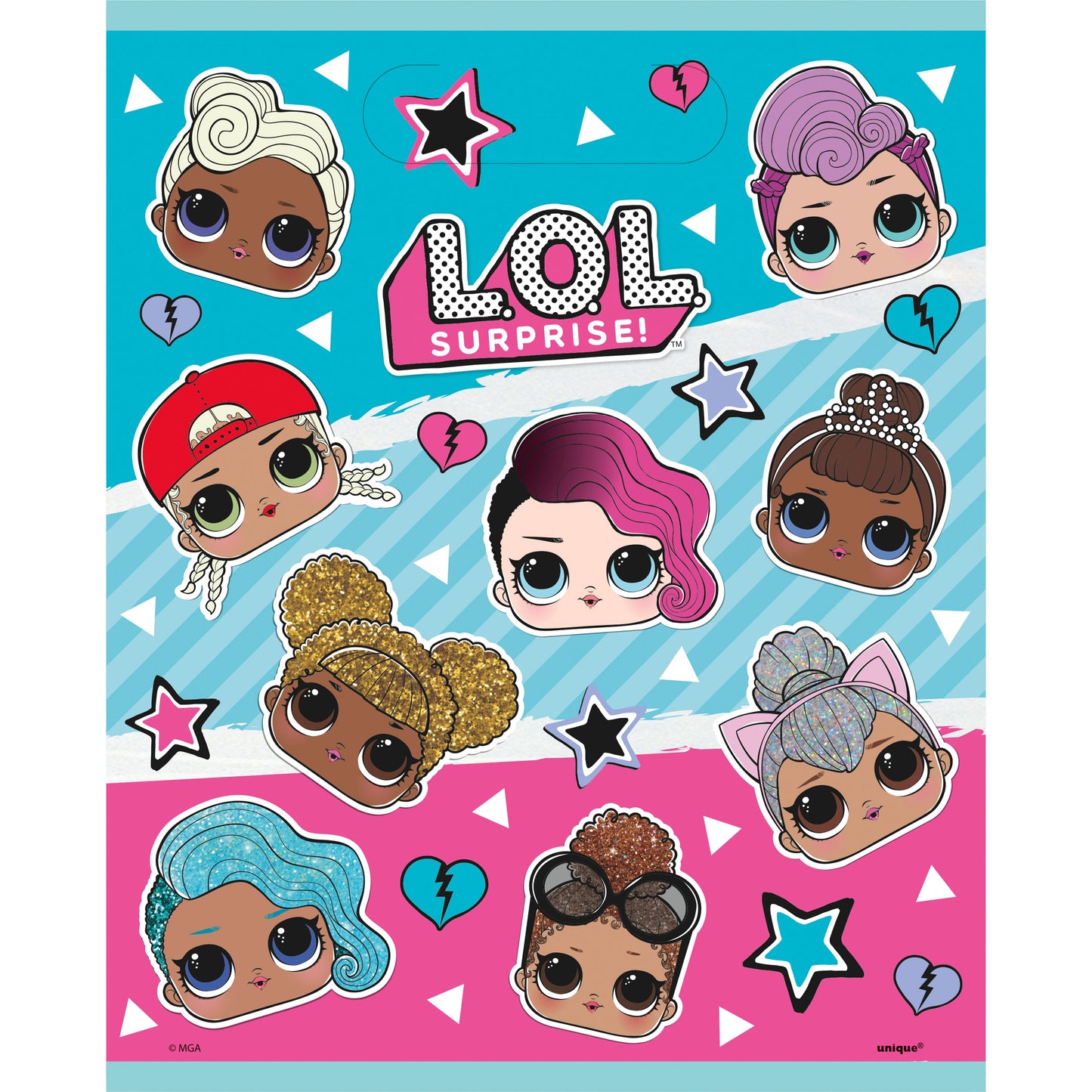 LOL Surprise Loot Bags, 8ct