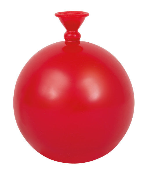 Matte Red Sphere Balloon Weight