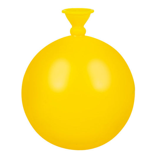 Matte Yellow Sphere Balloon Weight