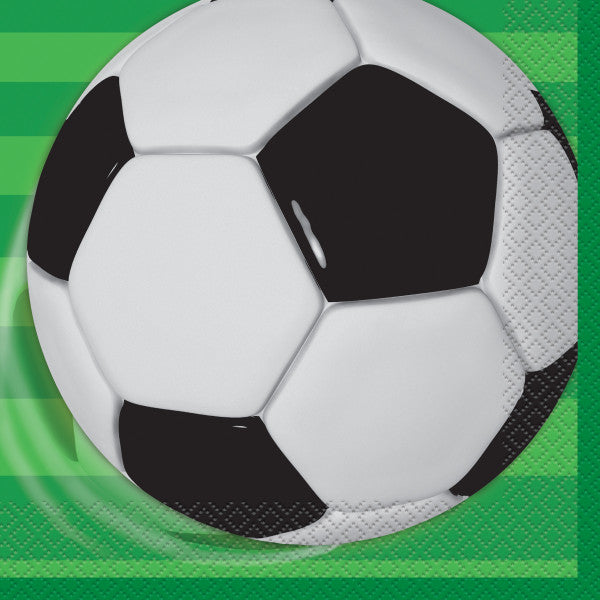 Soccer Party Luncheon Napkins, 16ct