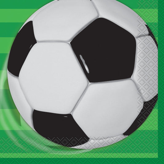 Soccer Party Luncheon Napkins, 16ct