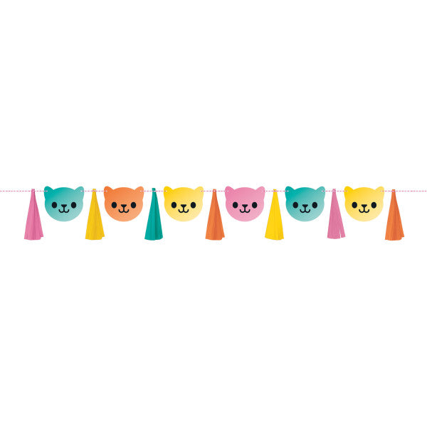Gabby's Dollhouse Fringe Garland Banner, 7 ft