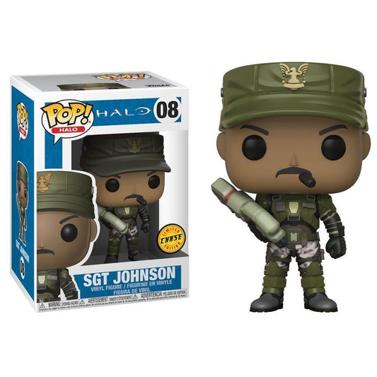FUNKO POP GAMES: Halo Sgt. Johnson w/Chase (Cigar) (36)
