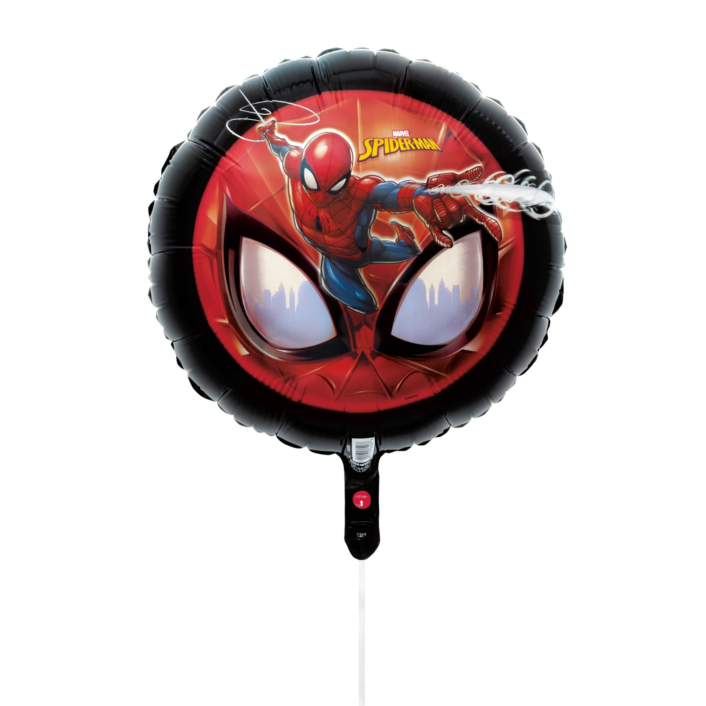 Spider-Man Foil Balloon with Ribbon 17", Bulk