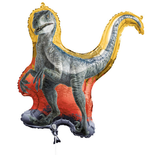 Jurassic World 3 Shaped Giant Foil Balloon 38", Packaged
