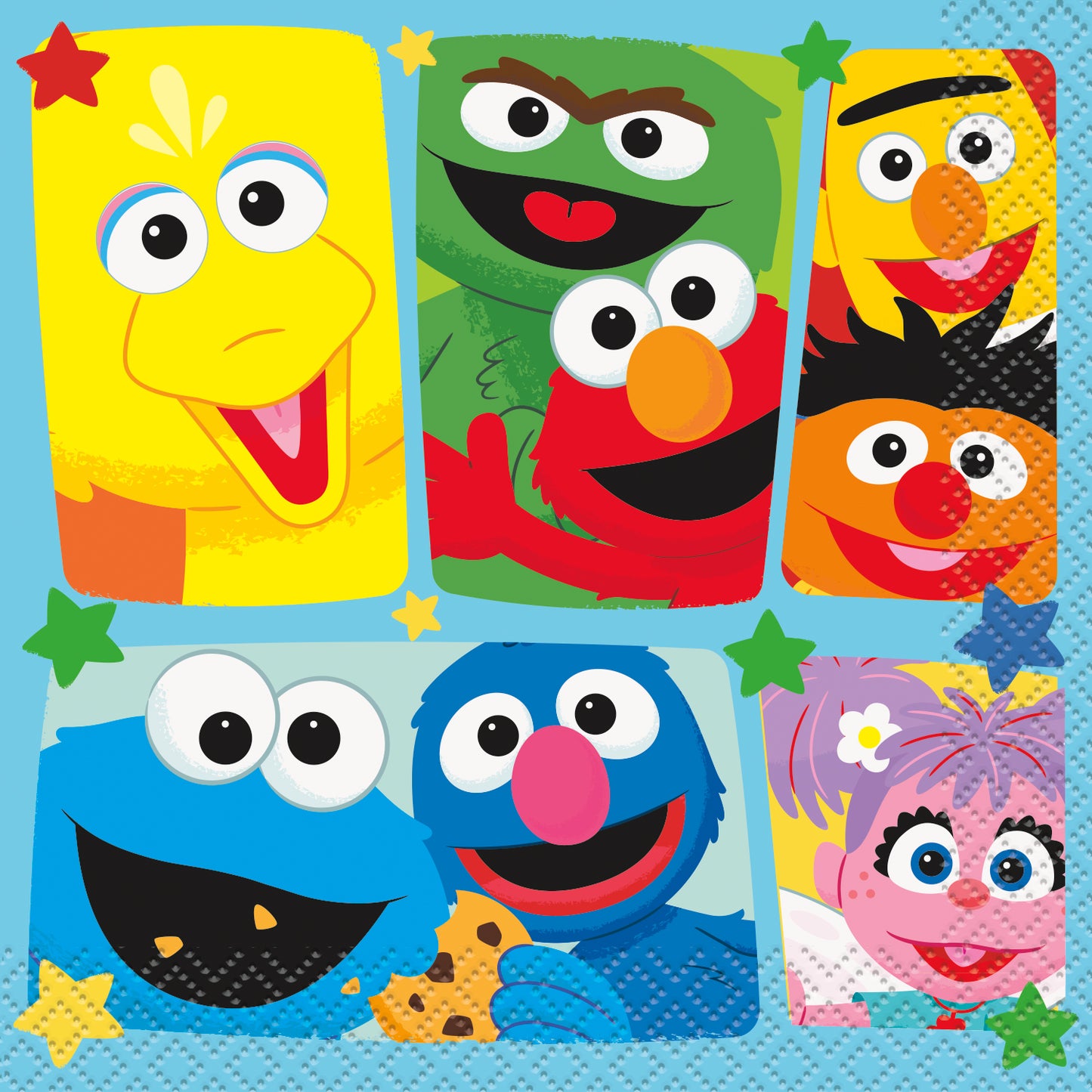 Sesame Street Beverage Napkins, 16ct