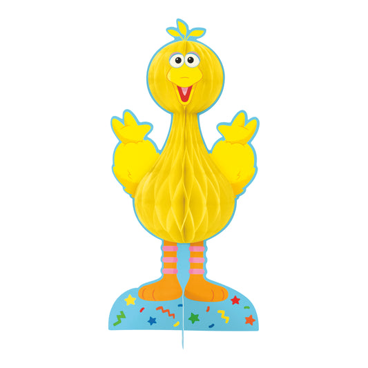 Sesame Street Big Bird Honeycomb Centerpiece