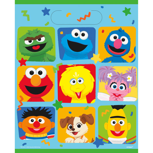 Sesame Street Loot Bags, 8ct