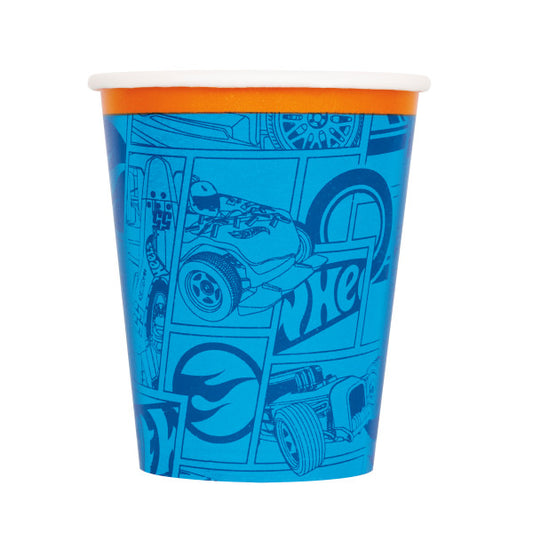 Hot Wheels 9oz Paper Cups, 8ct