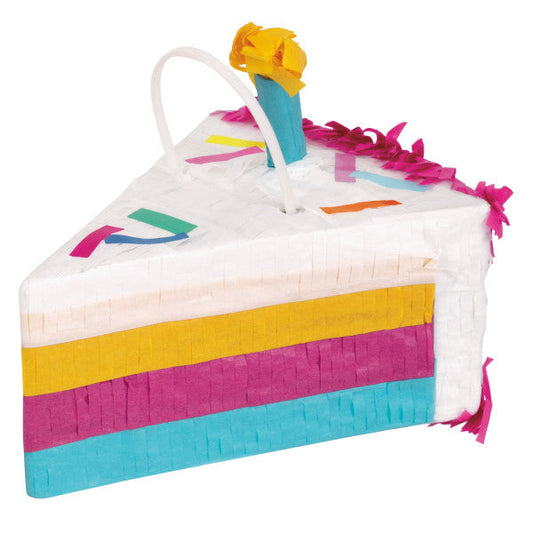 Mini Cake Slice Pinata Favor Decoration