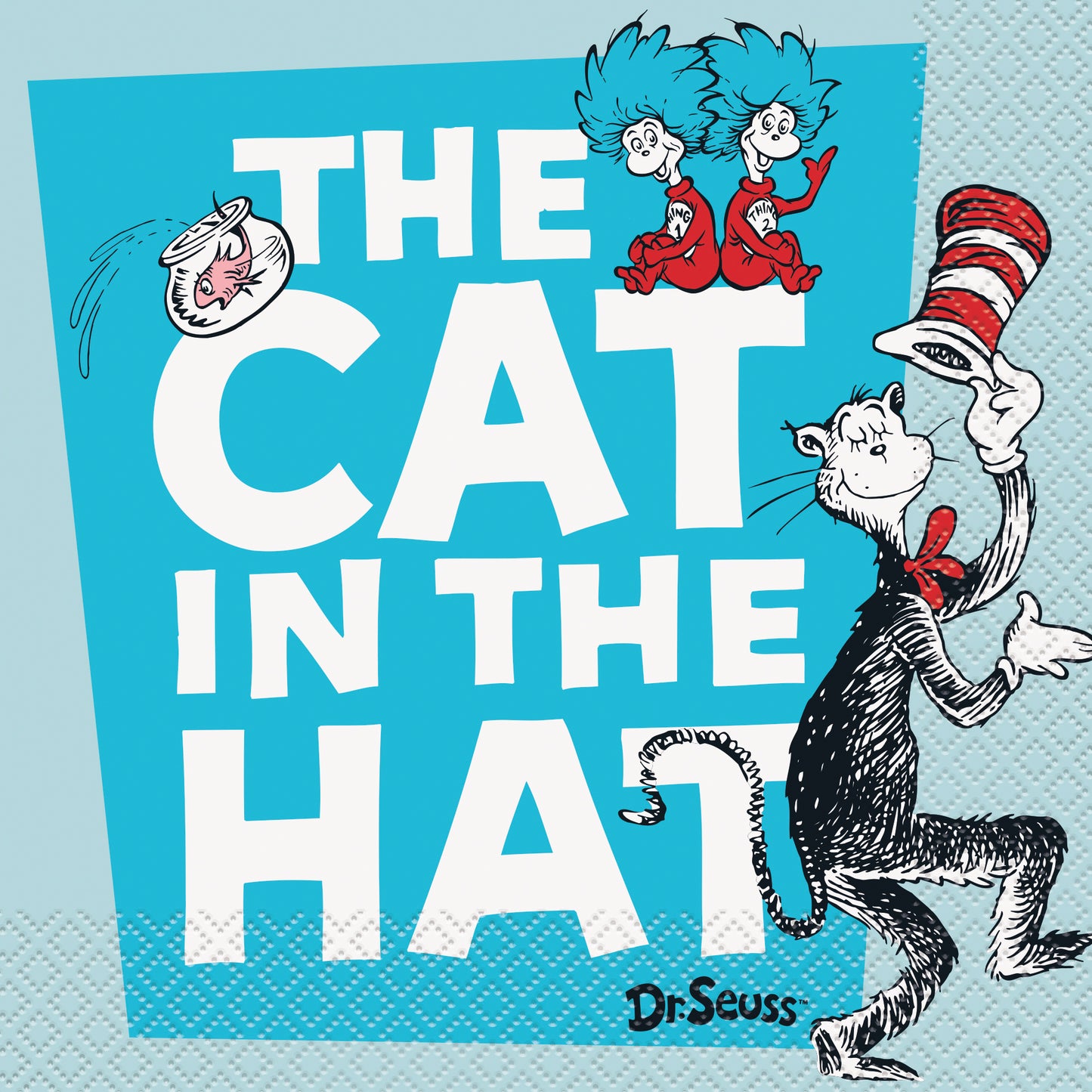 Cat in the Hat Luncheon Napkins, 16ct