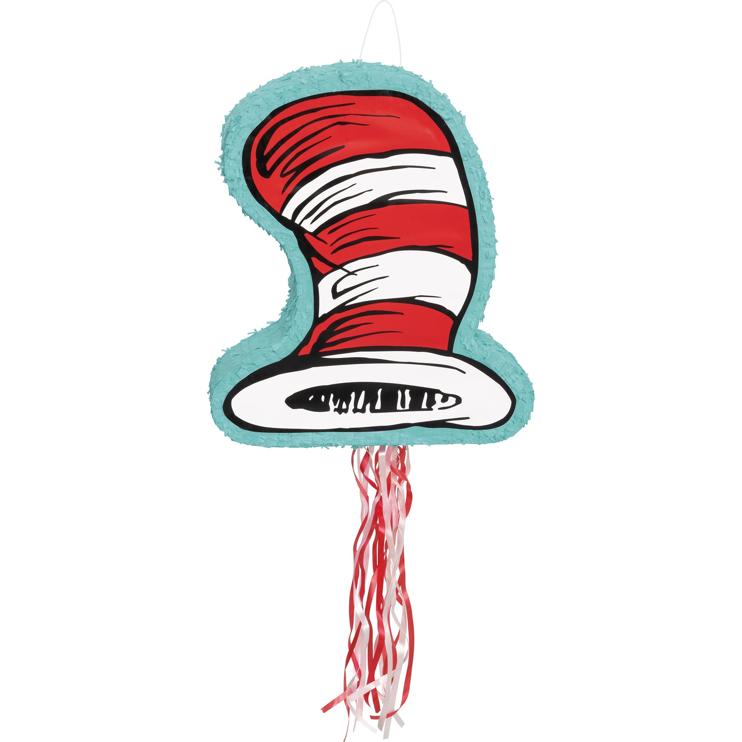 Cat in the Hat Hat-Shaped Drum Pull Pinata
