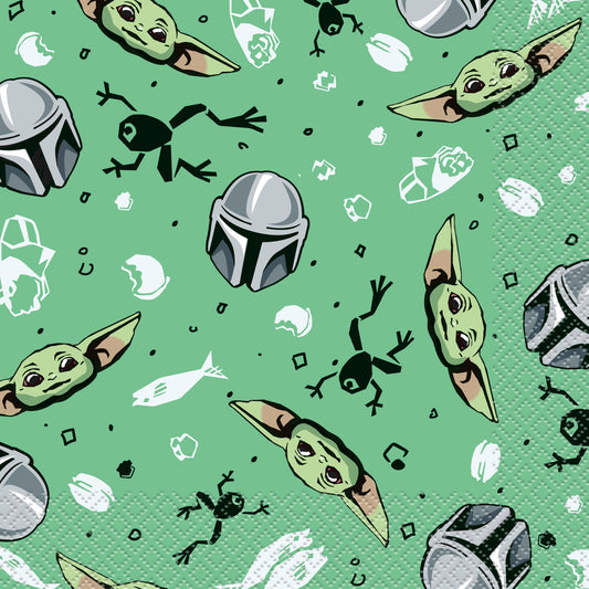 Mandalorian The Child Luncheon Napkins, 16ct