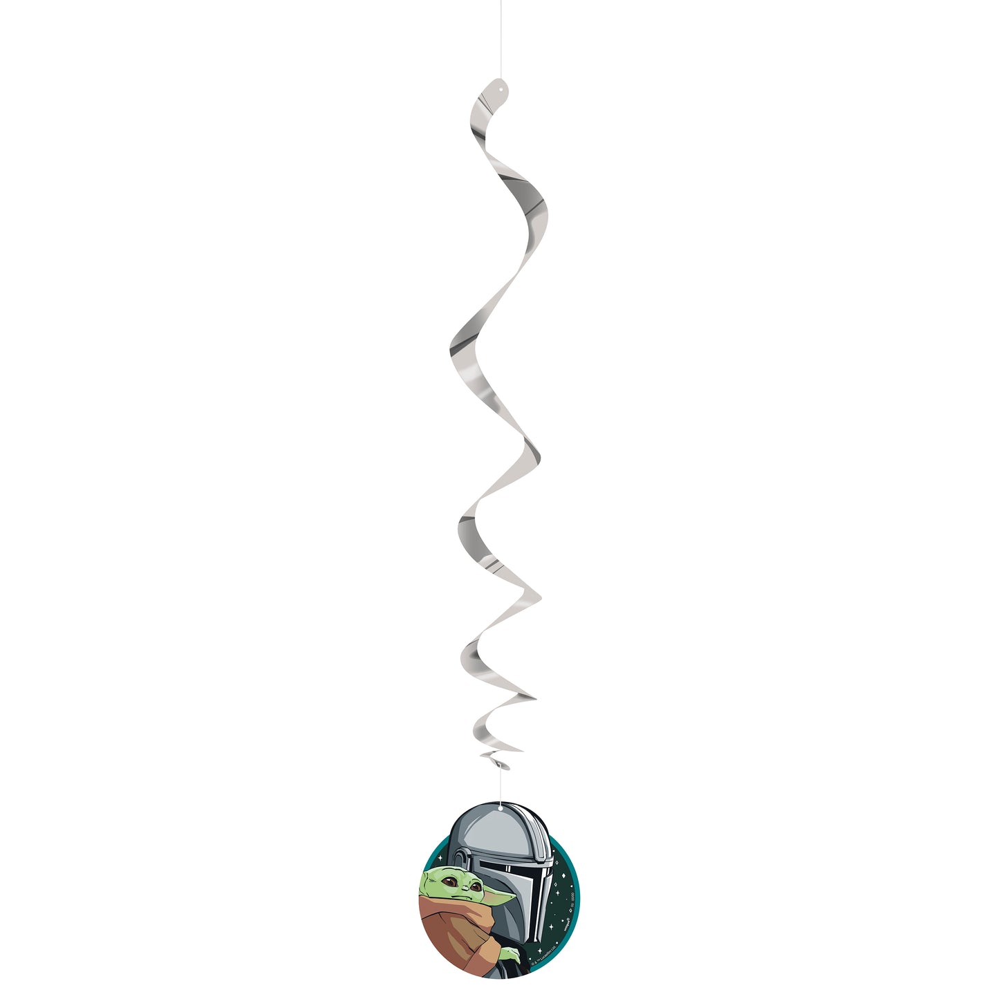 Mandalorian The Child 26" Hanging Swirl Decorations, 3ct