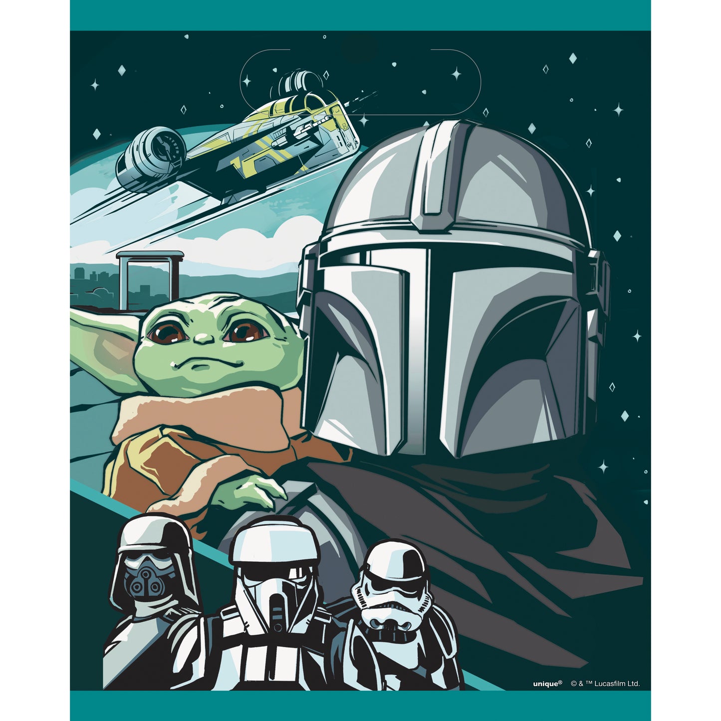 Mandalorian The Child Loot Bags, 8ct