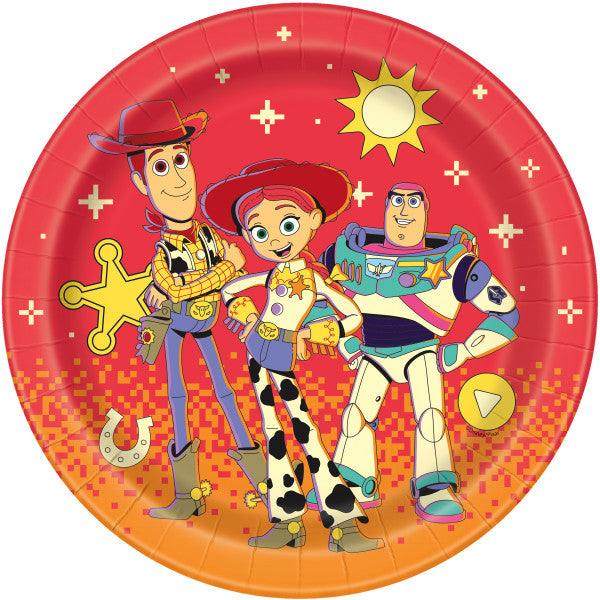 Disney Toy Story 5 Round 9" Dinner Plates, 8ct