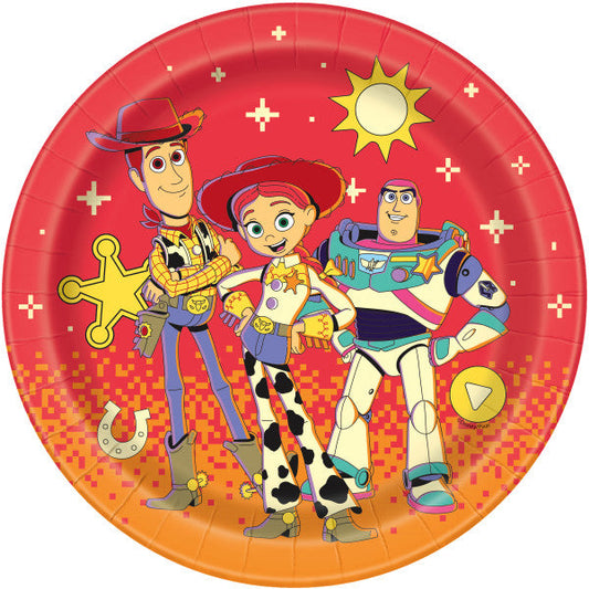 Disney Toy Story 5 Round 9" Dinner Plates, 8ct