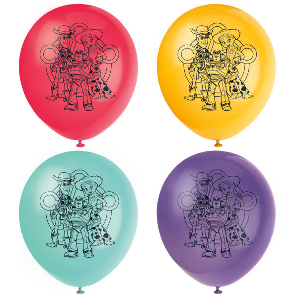 Disney Toy Story 5 12" Latex Balloons, 8ct